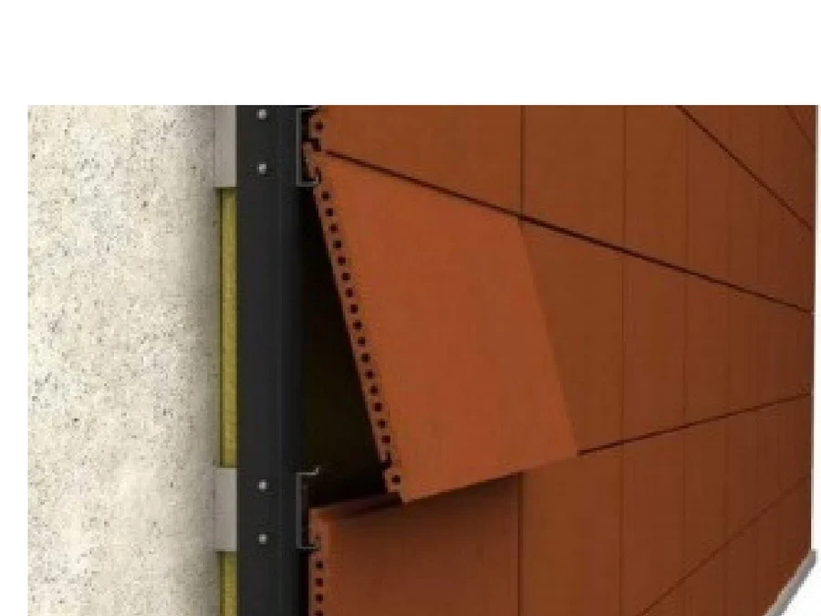 Terracotta Panel für hinterlüftete Fassaden